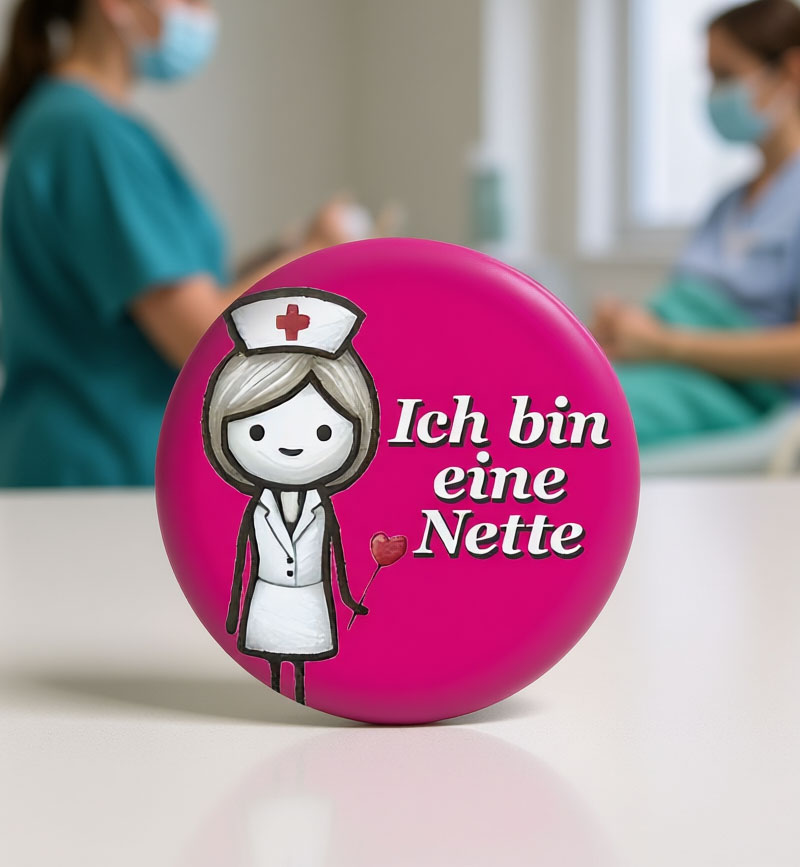 Die Kosten für individuell bedruckte Buttons sind günstiger als gedacht.