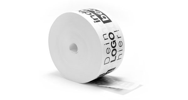 Nassklebeband bedrucken in Kleinmengen